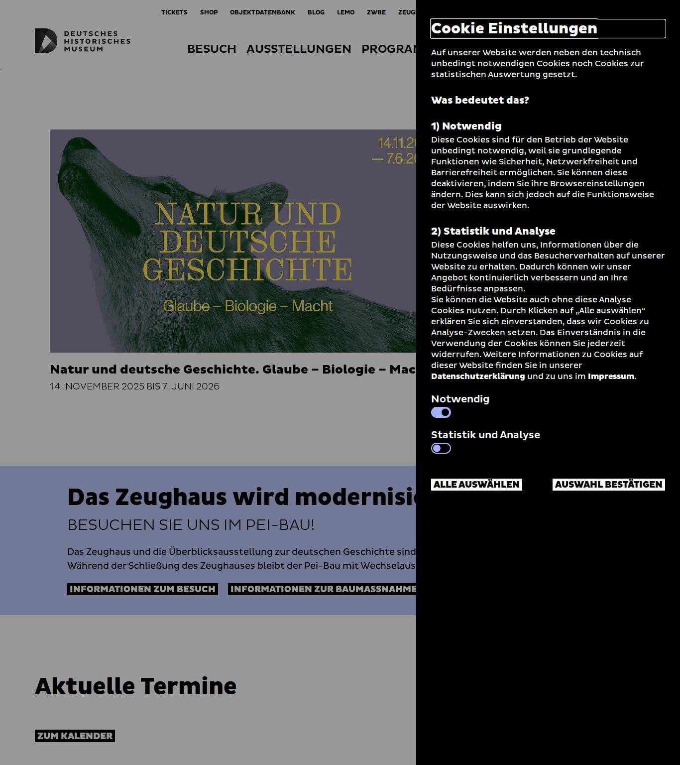 Large screenshot of German Historical Museum